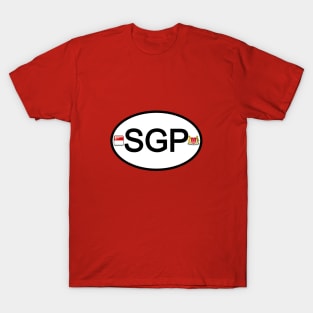 Singapore car country code T-Shirt